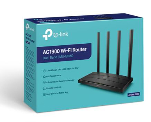 TP-Link Archer C80 AC1900 Dual-Band Wi-Fi Router