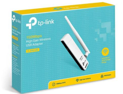 Tp-Link TL-WN722N 150Mbps Wifi USB Adapter