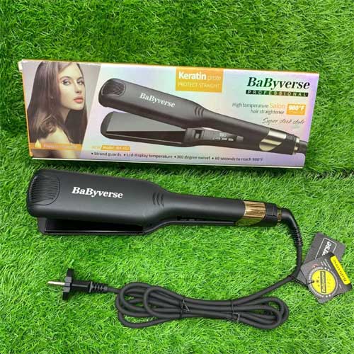 Babyverse Professional Keratin Prote Protect Hair Straightener 980F