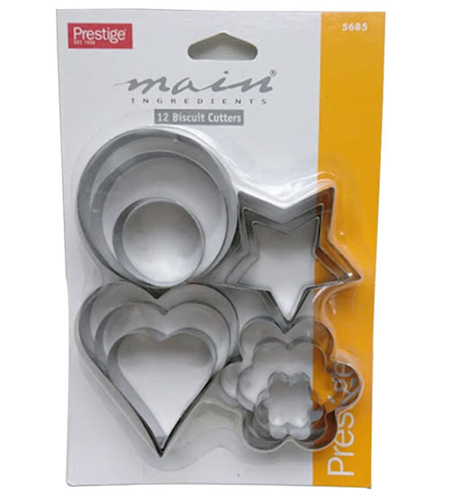 Prestige Biscuit 12pcs Cutter