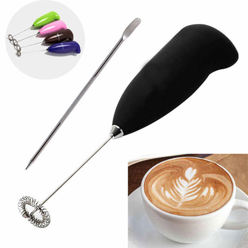 Electric Hand Mixer Coffee Foam Maker