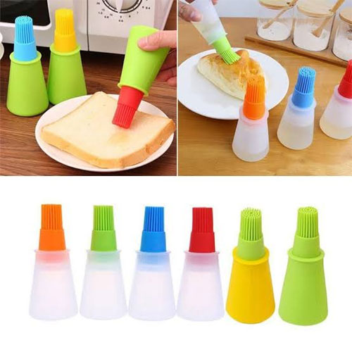 Silicone Oil Bottle With Basting Brush