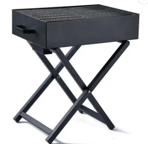 Multi Size Outdoor Camping Charcoal X Barbecue Grill Portable Cooking Utensils Folding BBQ Grill With Cover