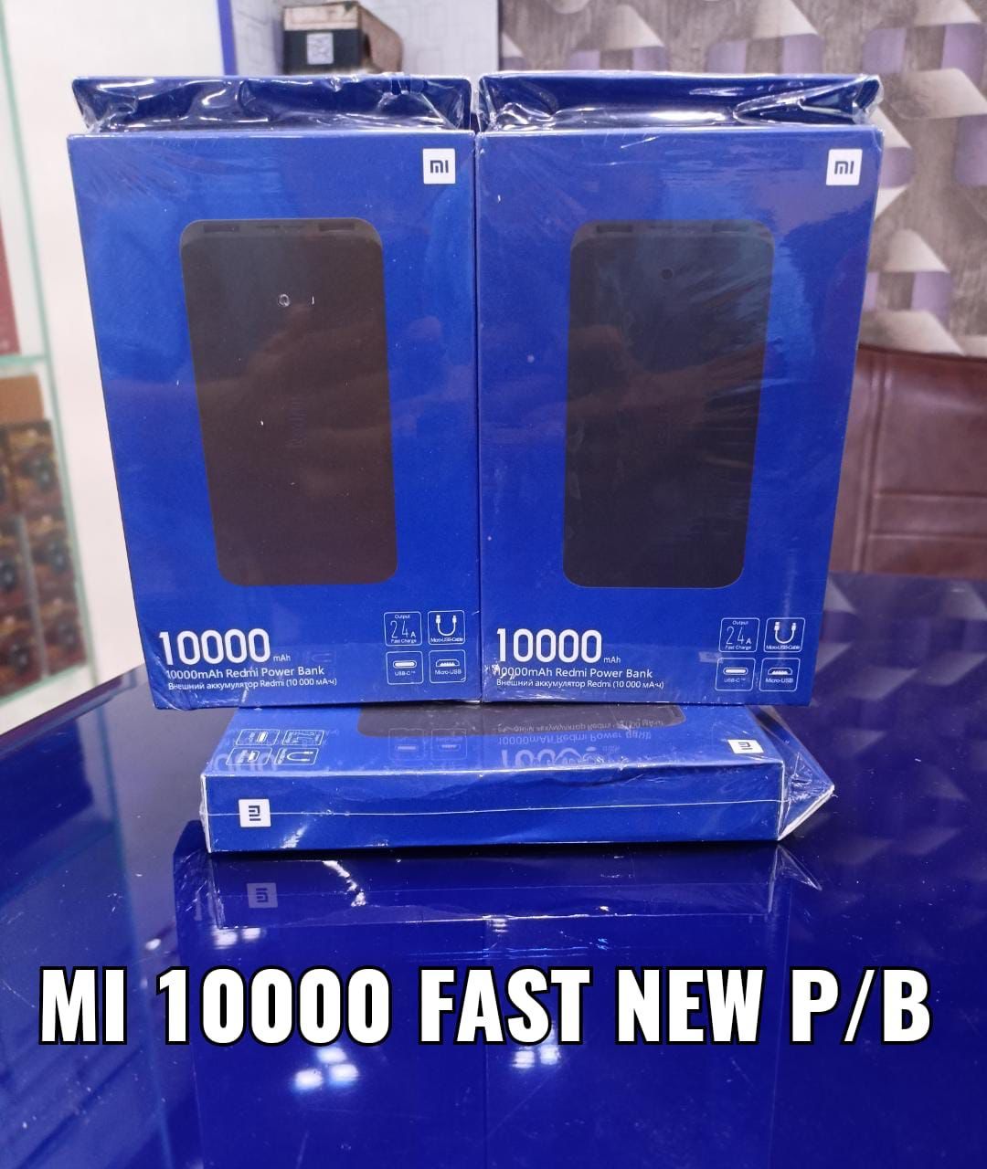 Xiaomi power bank 10000 mAh Redmi black VXN4305GL