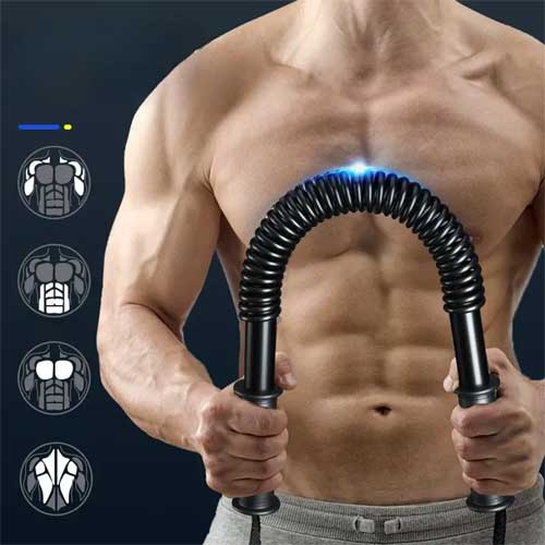 Power Twister Bar Upper Body Strength Training Workout for Arm Builder